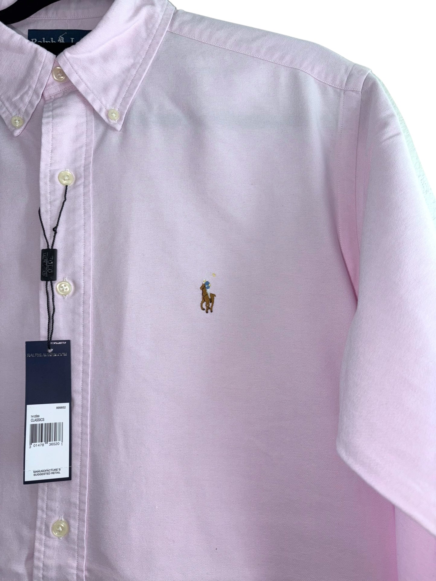 CAMISA POLO RALPH LAUREN TALLA “M” CLASSIC FIT ( corte amplio para talla L )