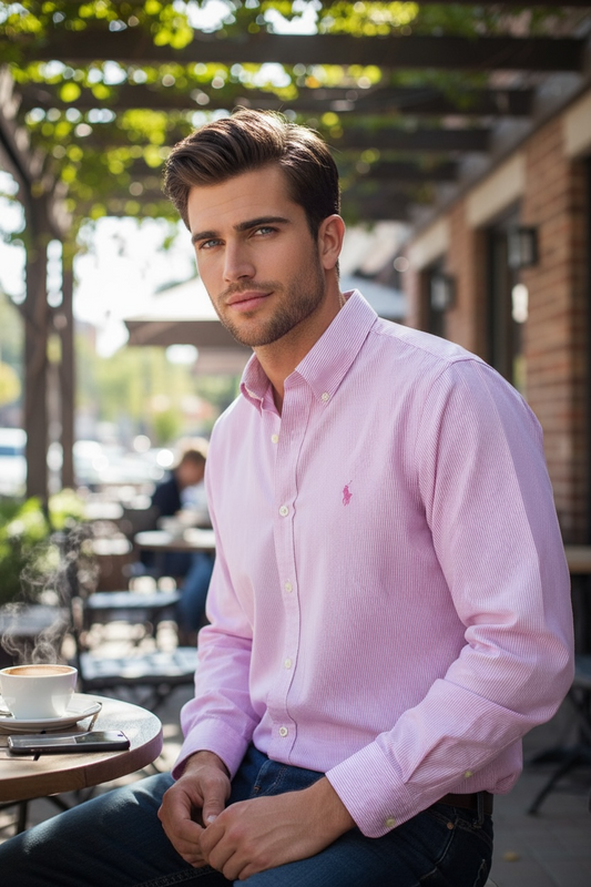 CAMISA POLO RALPH LAUREN TALLA “L” SLIM FIT 16-40/41