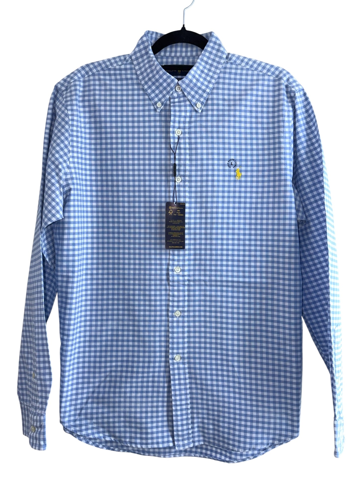 CAMISA POLO RALPH LAUREN TALLA “L” SLIM FIT