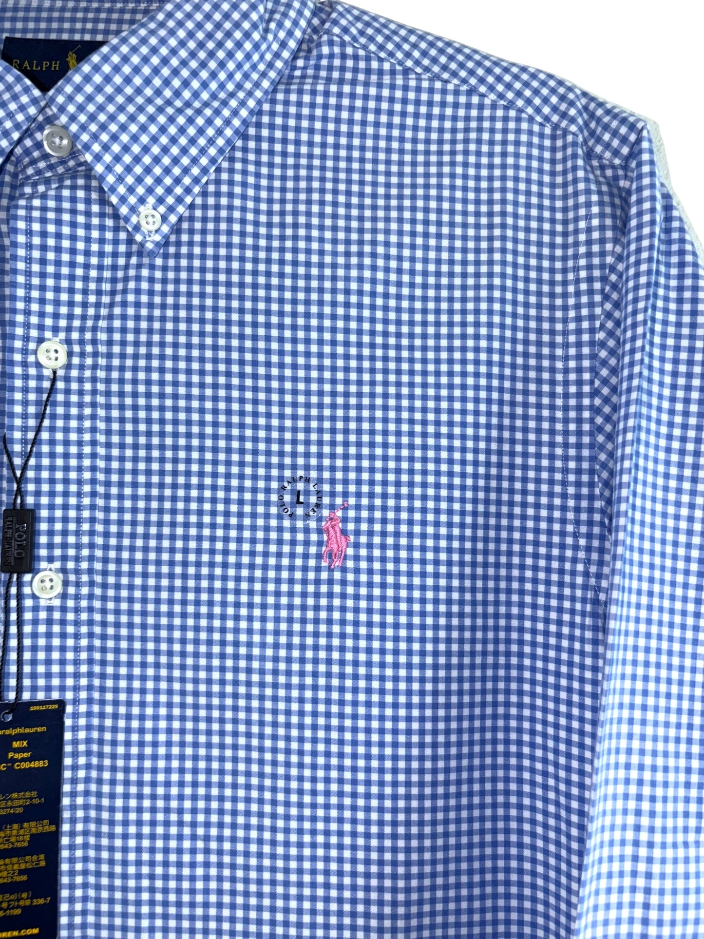 CAMISA POLO RALPH LAUREN TALLA “L” SLIM FIT