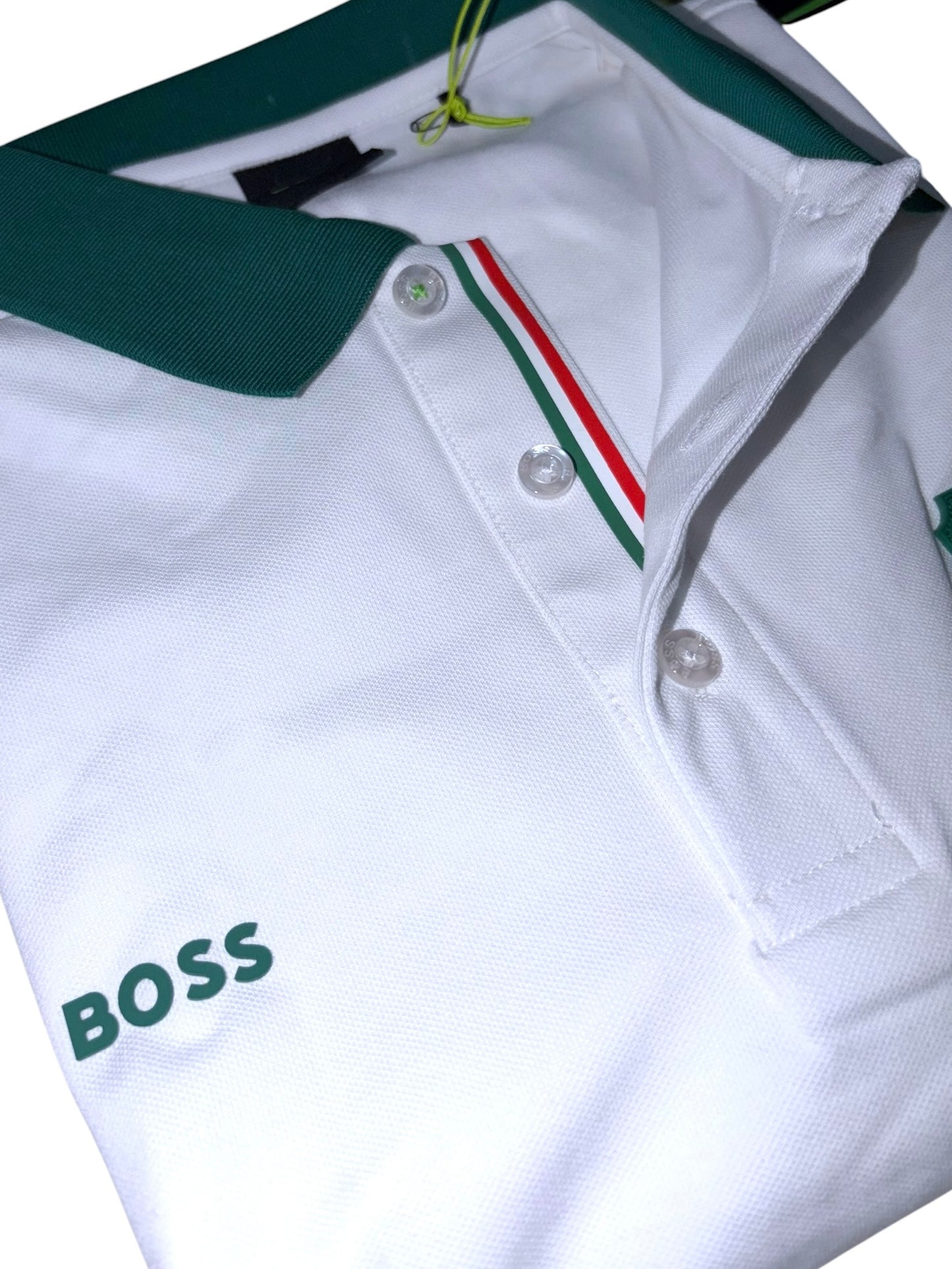 PLAYERA BOSS MÉXICO TIPO POLO REGULAR FIT TALLA “L” REDUCIDA A “M”