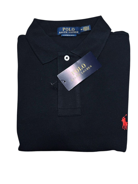 PLAYERA POLO RALPH LAUREN MANGA LARGA TALLA “M” CUSTOM SLIM FIT