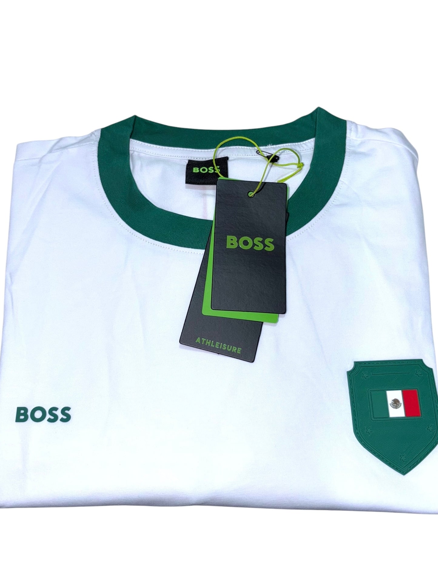 PLAYERA BOSS MÉXICO CUELLO REDONDO REGULAR FIT TALLA “L” REDUCIDA A “M”
