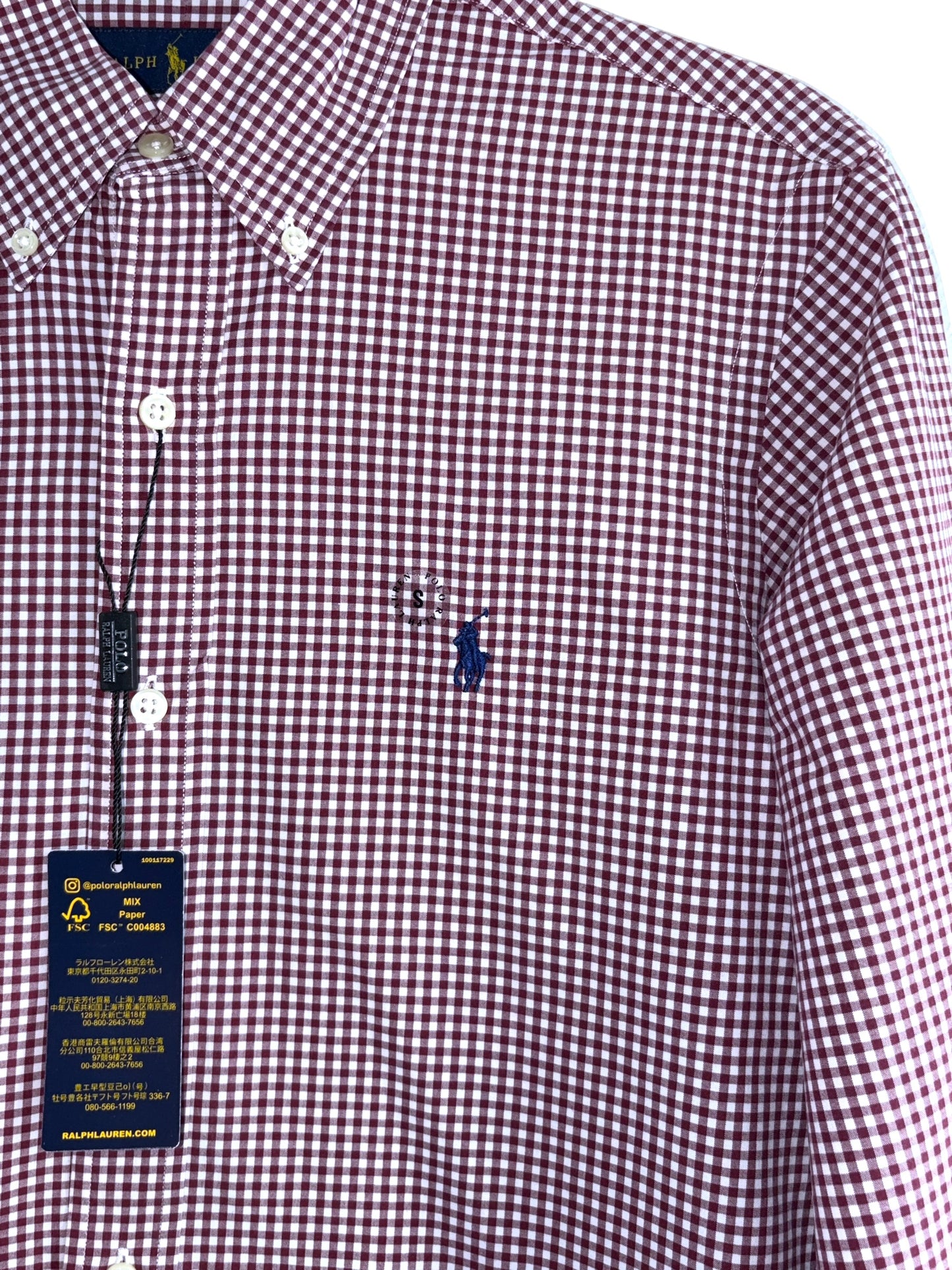 CAMISA POLO RALPH LAUREN TALLA “S” CLASSIC FIT