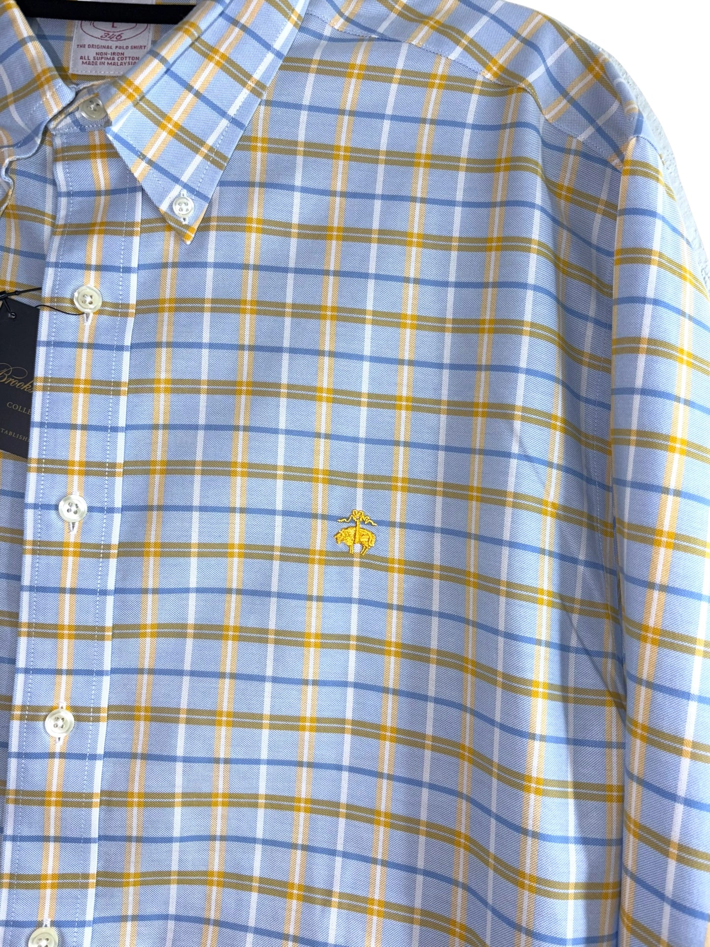 CAMISA BROOKS BROTHERS TALLA “L” MADISON ( amplia para talla XL)