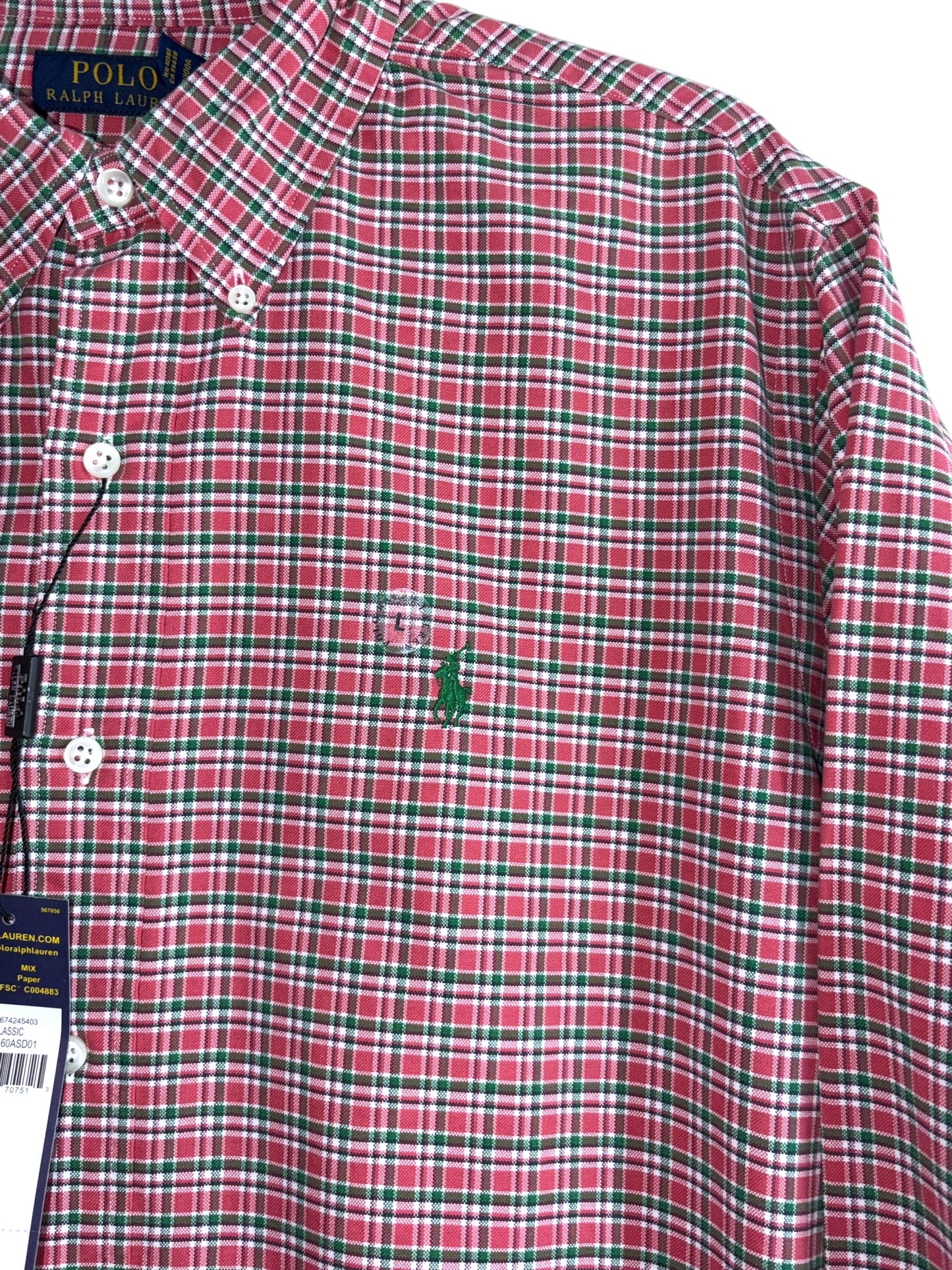 CAMISA POLO RALPH LAUREN TALLA “L” CLASSIC FIT