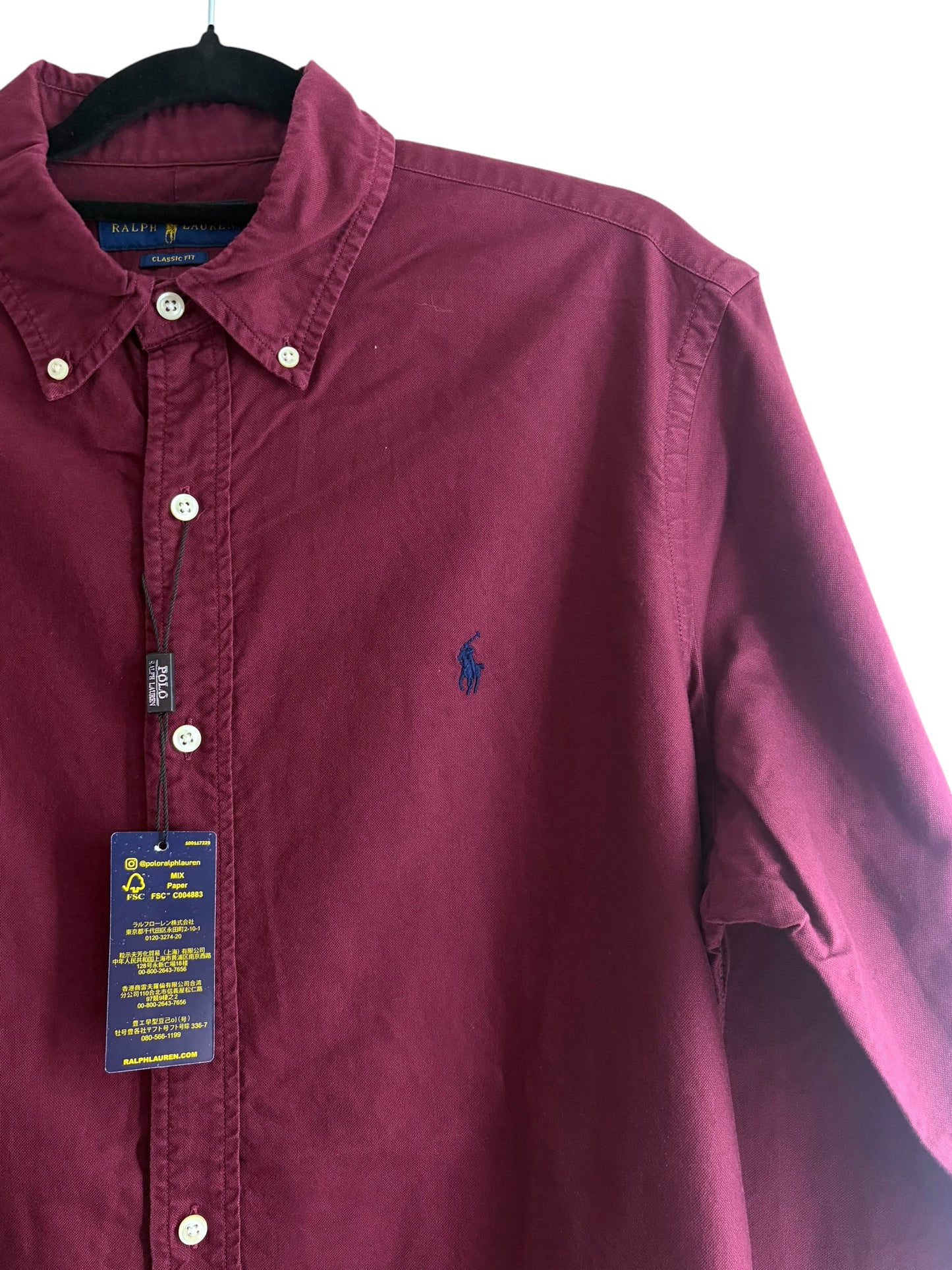 CAMISA POLO RALPH LAUREN TALLA “L” CLASSIC FIT