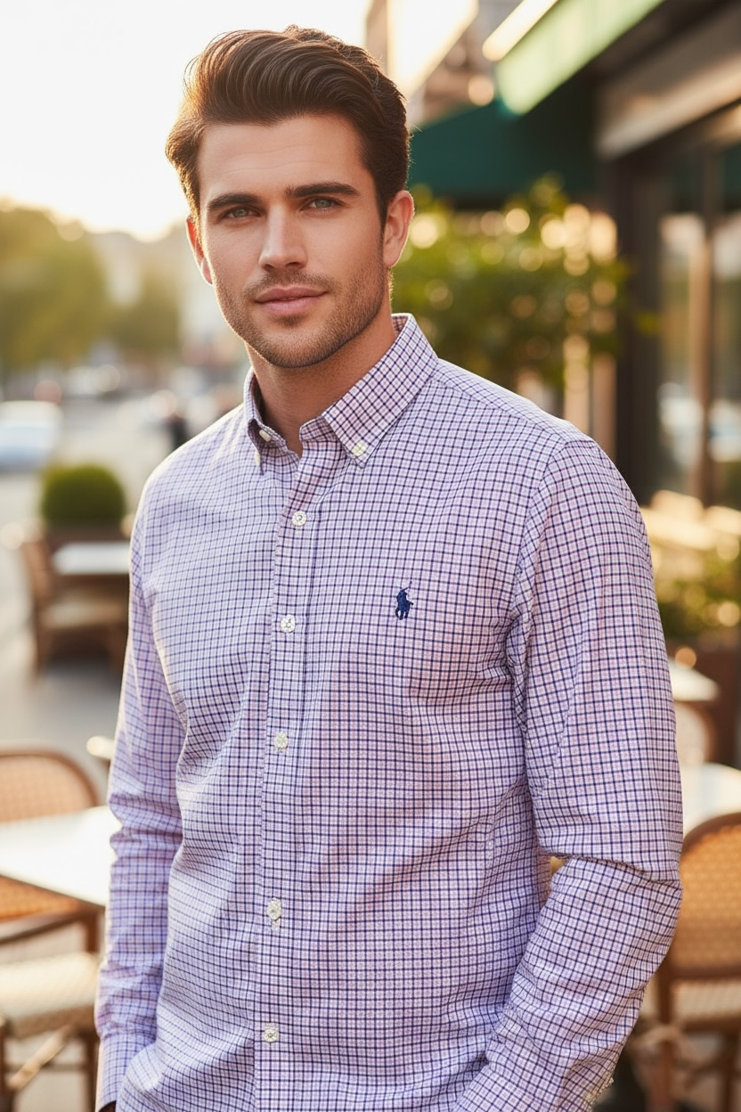 CAMISA POLO RALPH LAUREN TALLA “L” SLIM FIT
