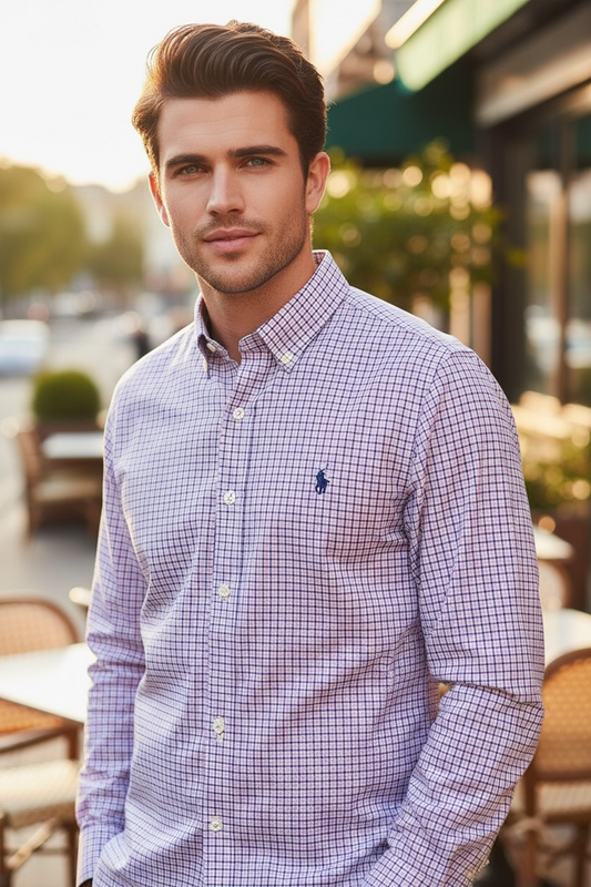 CAMISA POLO RALPH LAUREN TALLA “L” SLIM FIT