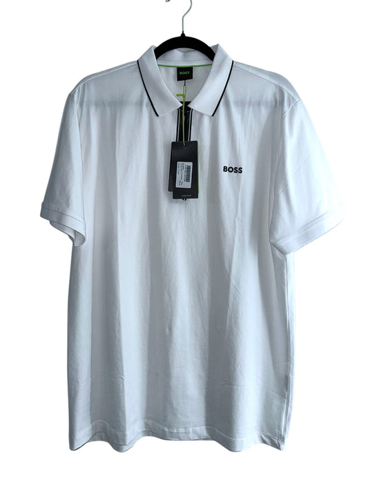 PLAYERA TIPO POLO BOSS TALLA “XXL” (REDUCIDA PARA TALLA XL)