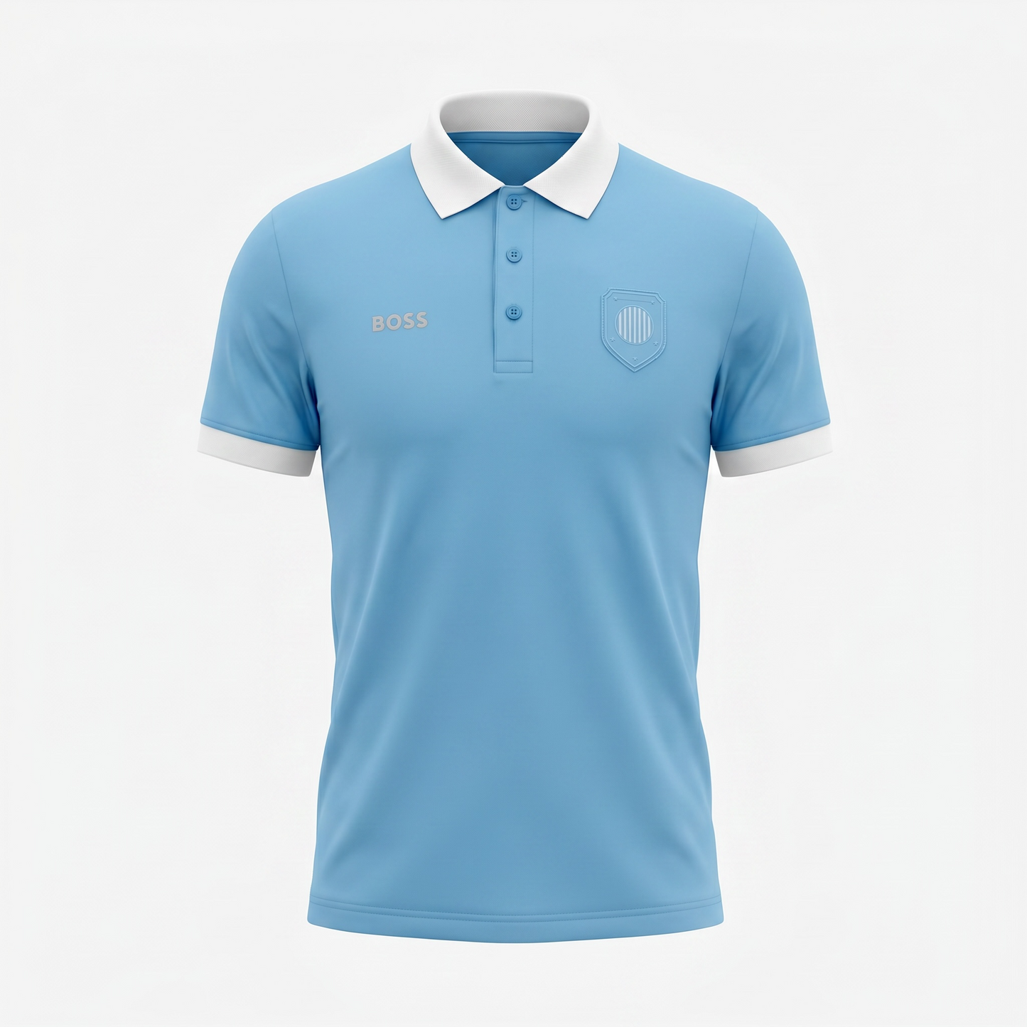 PLAYERA BOSS ARGENTINA TIPO POLO REGULAR FIT TALLA “L” REDUCIDA A “M”