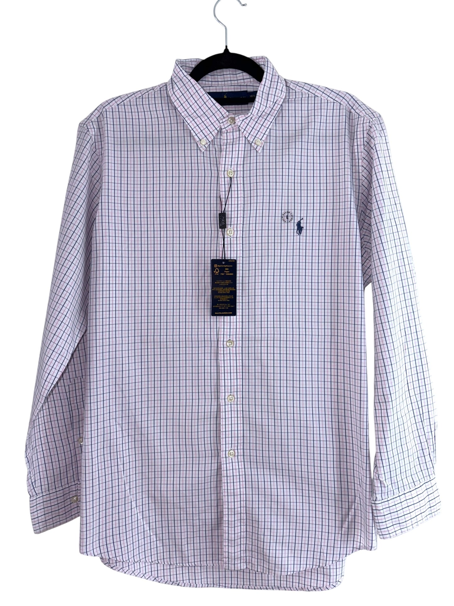 CAMISA POLO RALPH LAUREN TALLA “L” CLASSIC FIT 16-1/2-32/33