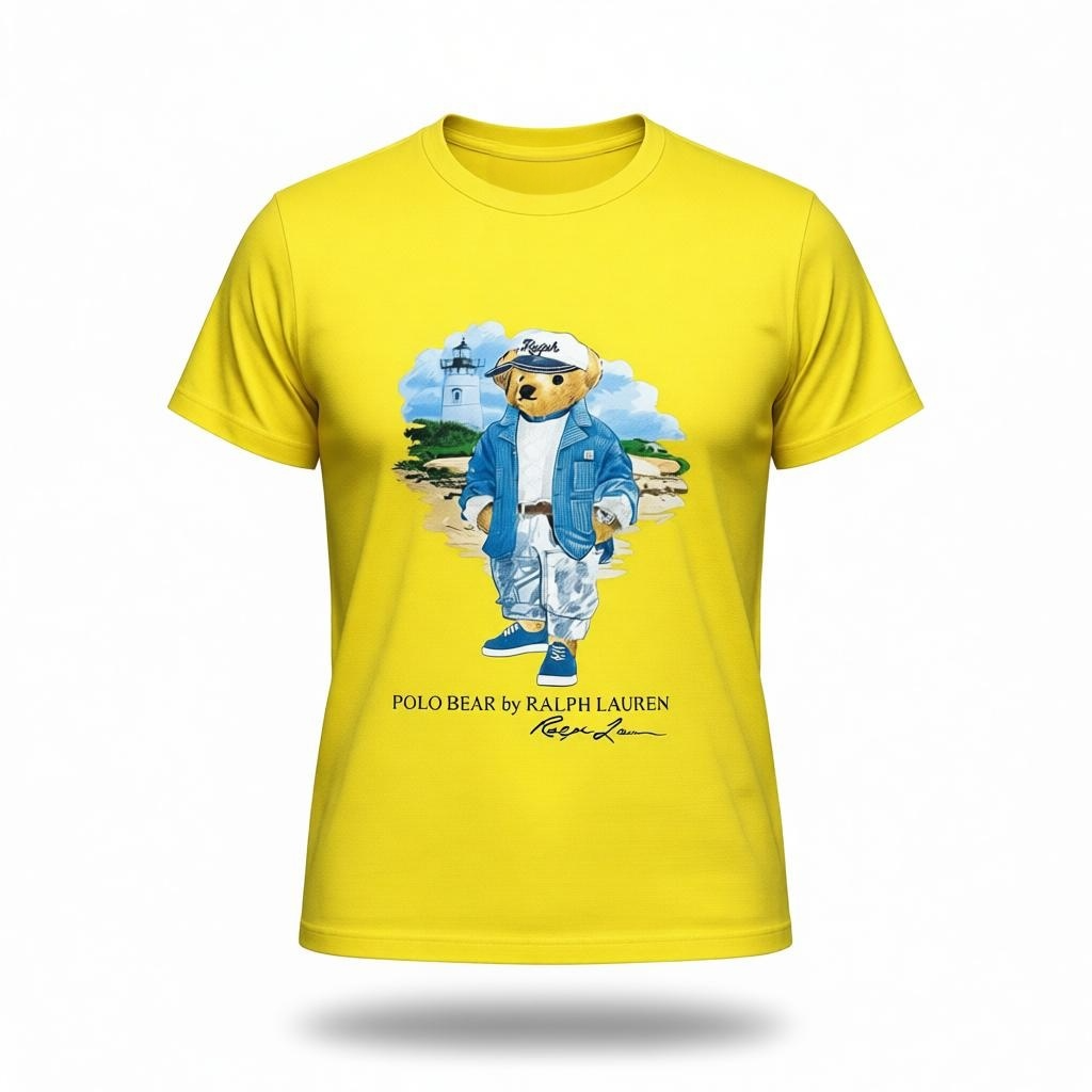 PLAYERA POLO BEAR TALLA “M” CUSTOM SLIM FIT