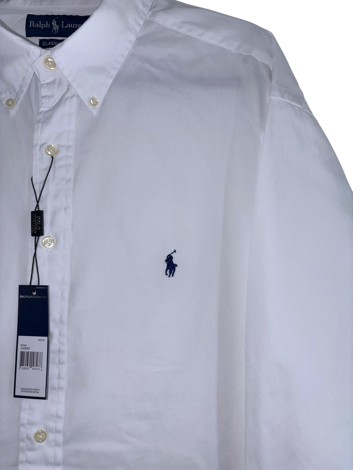 CAMISA POLO RALPH LAUREN TALLA “XXL” CLASSIC FIT 18-34/35