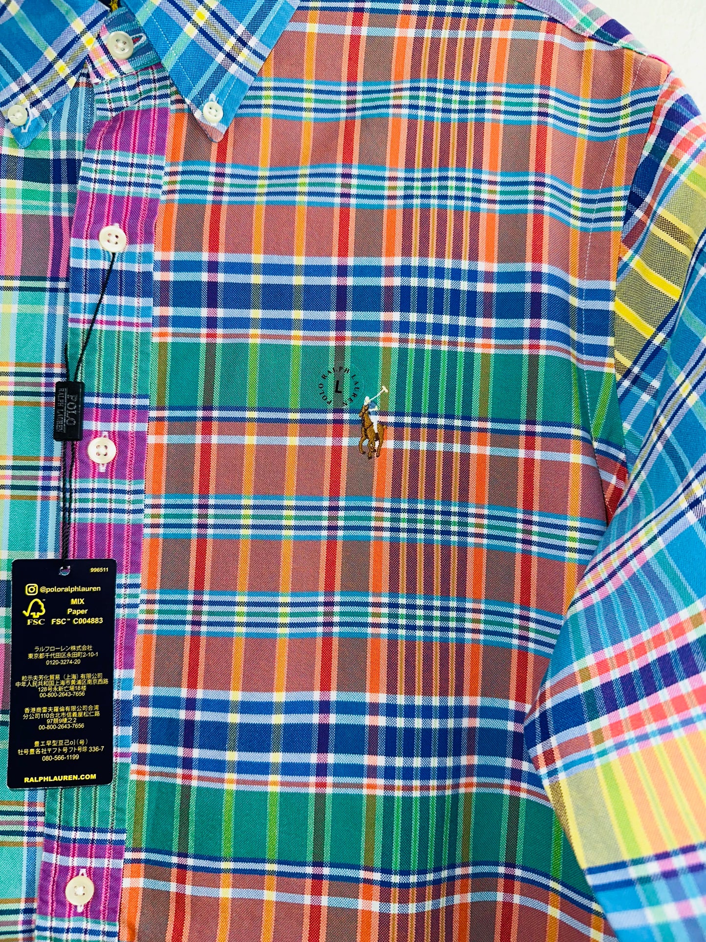 CAMISA POLO RALPH LAUREN TALLA “L” CLASSIC FIT