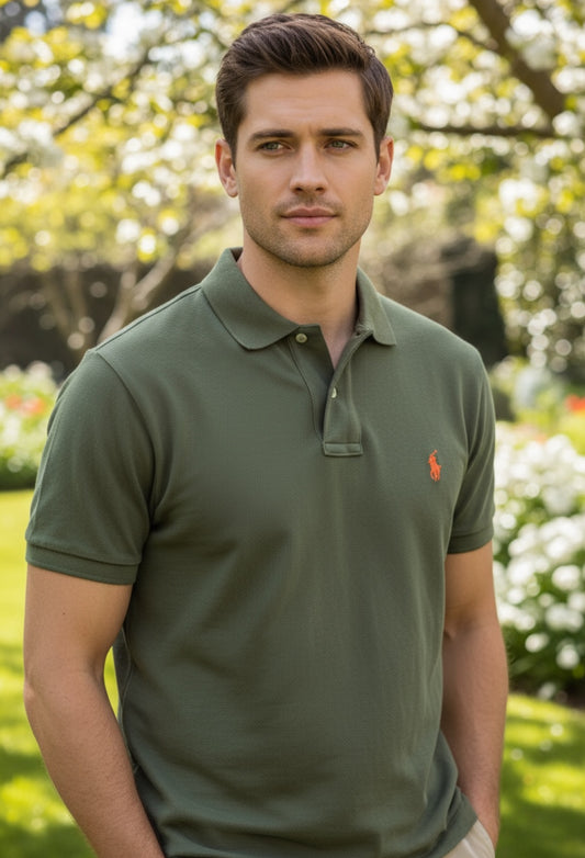 PLAYERA TIPO POLO RALPH LAUREN TALLA “L” CUSTOM SLIM FIT