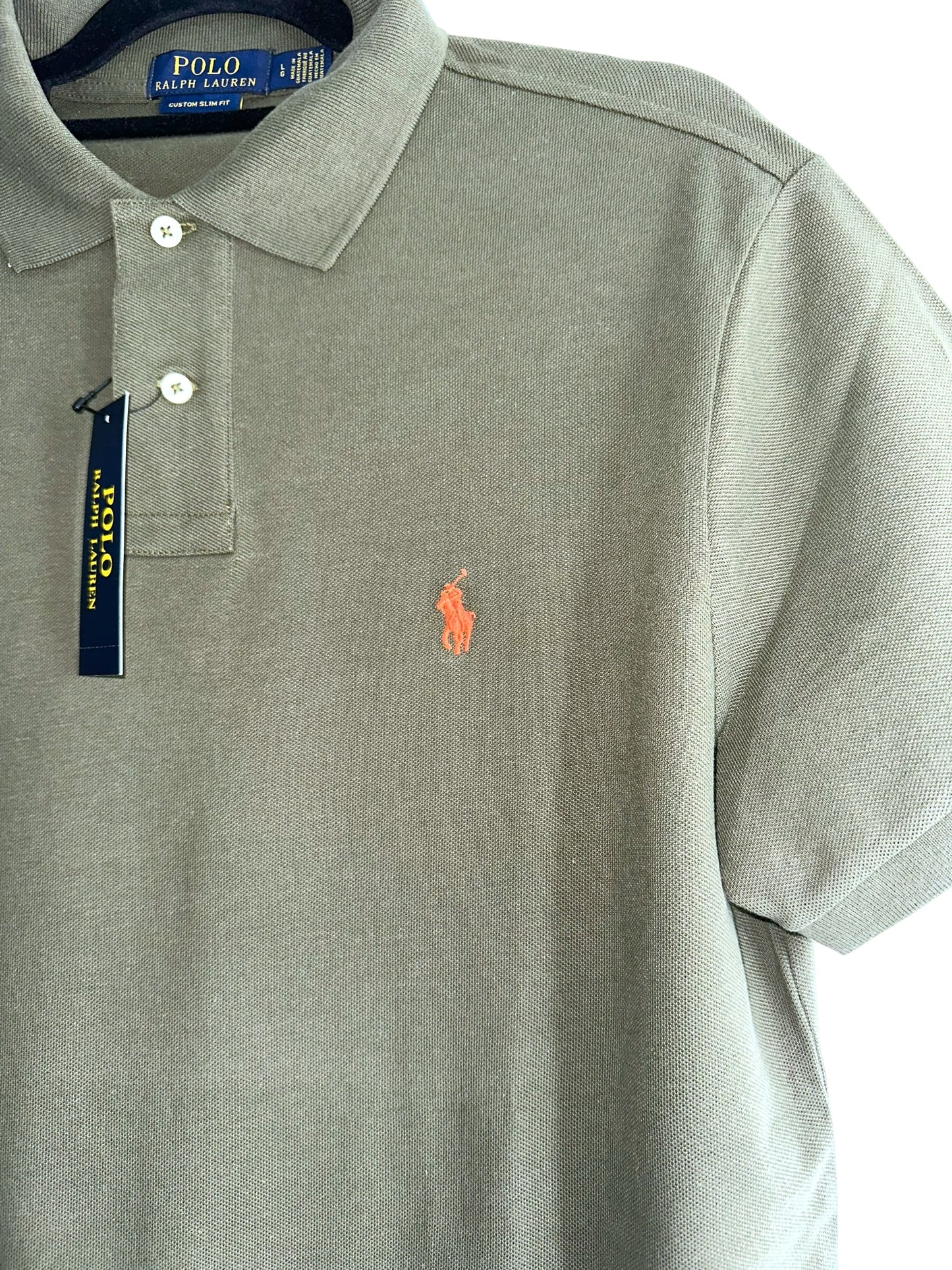 PLAYERA TIPO POLO RALPH LAUREN TALLA “L” CUSTOM SLIM FIT