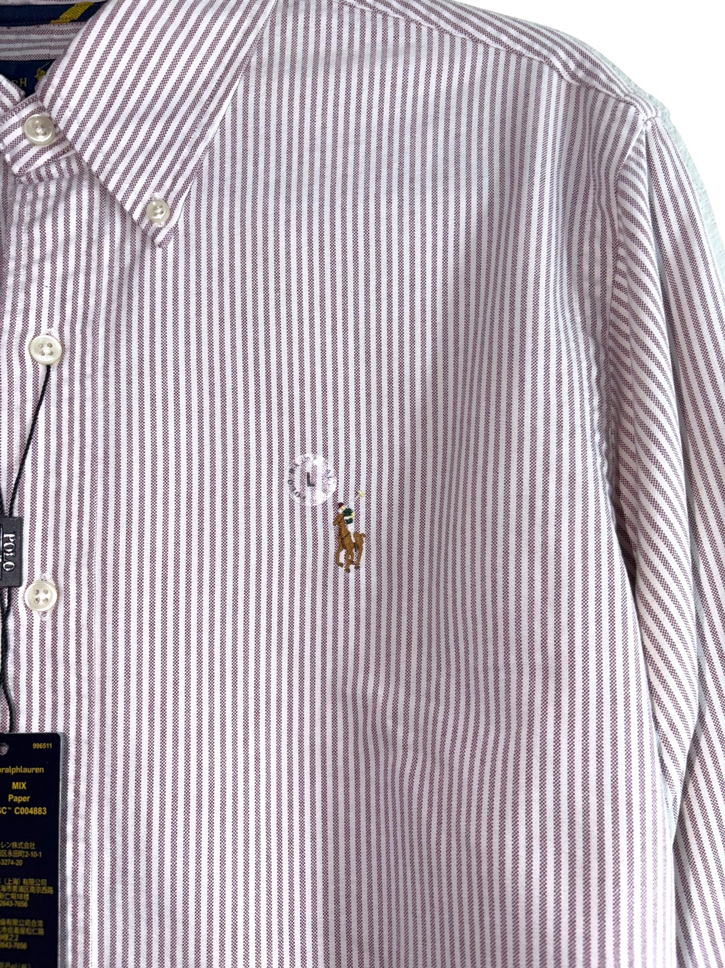 CAMISA POLO RALPH LAUREN TALLA “L” CUSTOM FIT