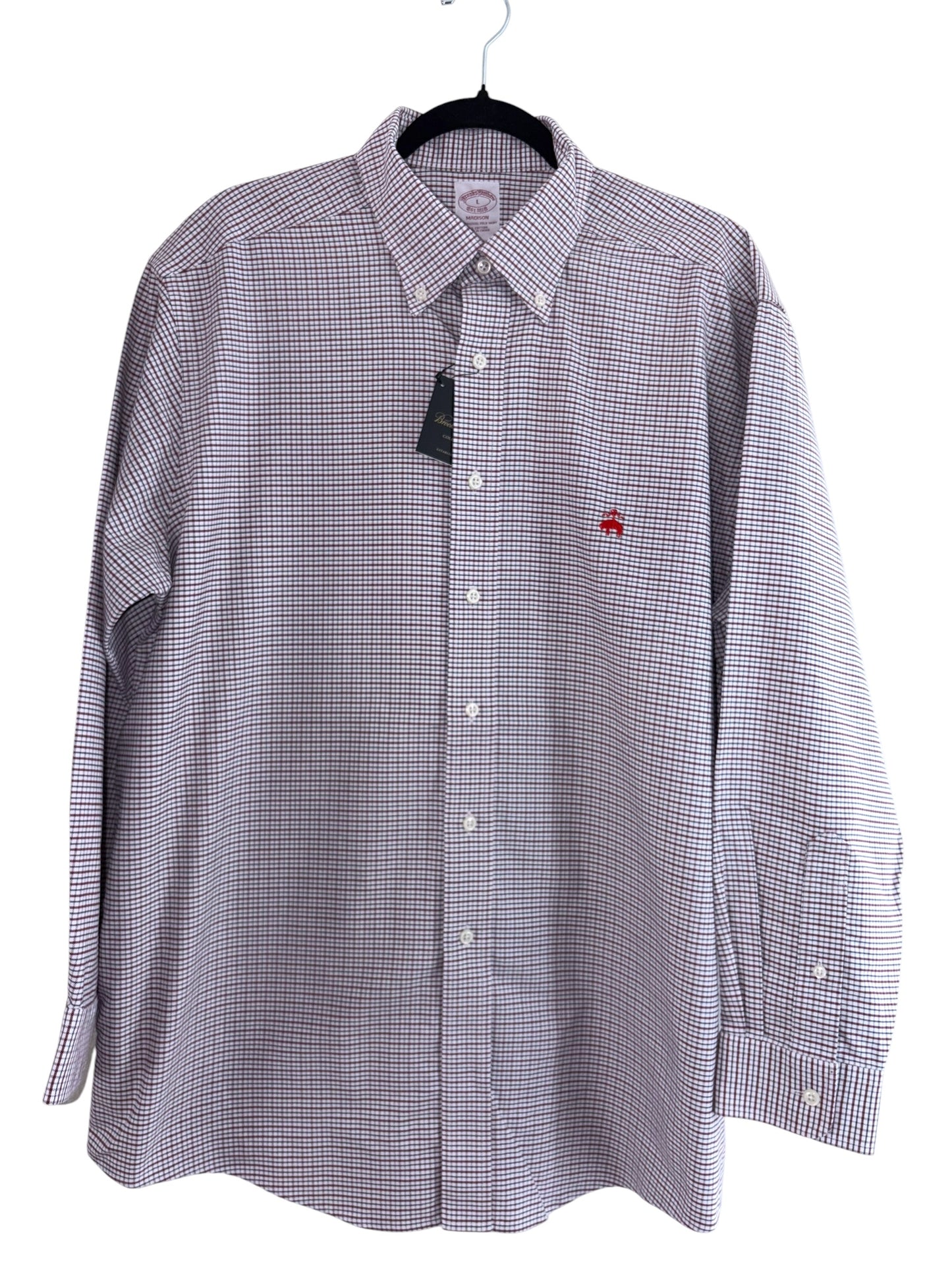 CAMISA BROOKS BROTHERS TALLA “L” MADISON ( amplia para talla Xl)