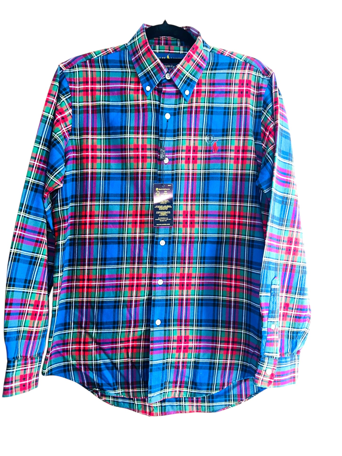 CAMISA POLO RALPH LAUREN TALLA “S” CLASSIC FIT PERFORMANCE FRANELA