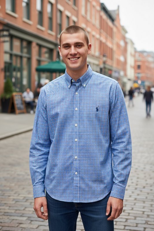 CAMISA POLO RALPH LAUREN TALLA “L” SLIM FIT