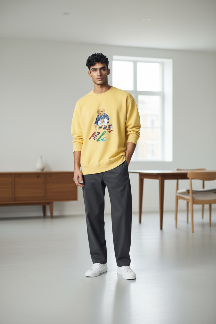SUDADERA POLO BEAR TALLA “L”
