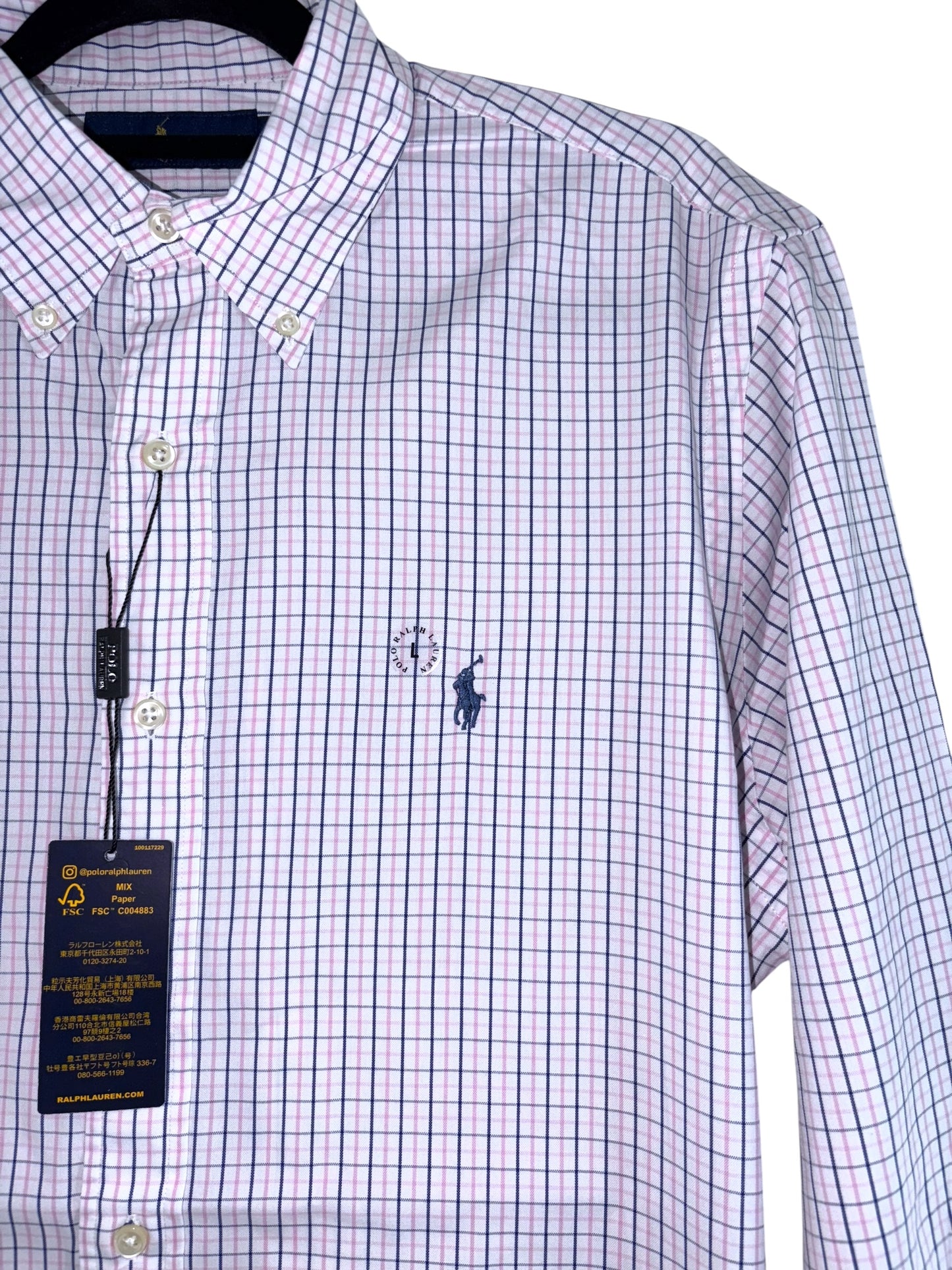 CAMISA POLO RALPH LAUREN TALLA “L” CLASSIC FIT 16-1/2-32/33