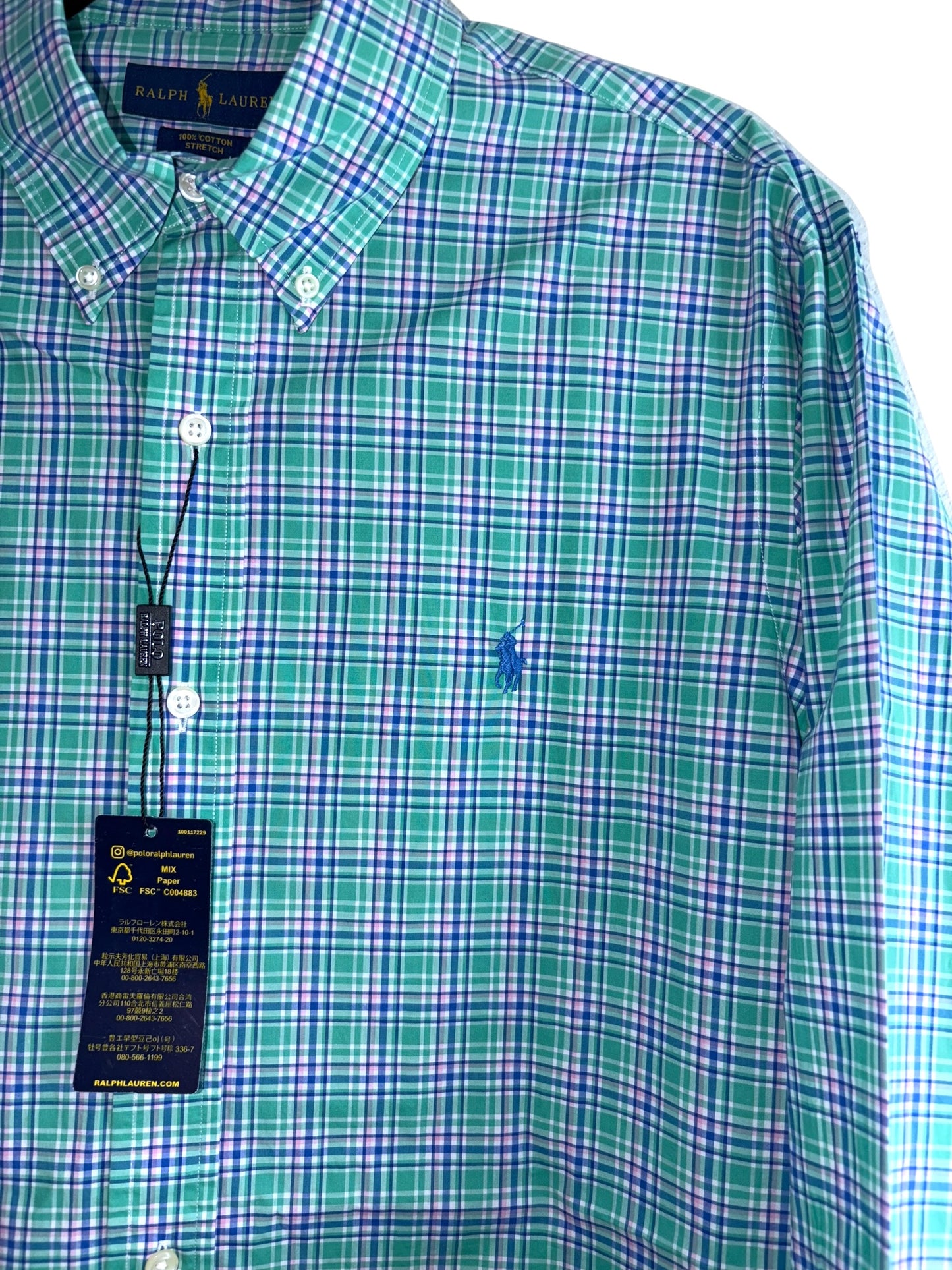 CAMISA POLO RALPH LAUREN TALLA “L” CLASSIC FIT