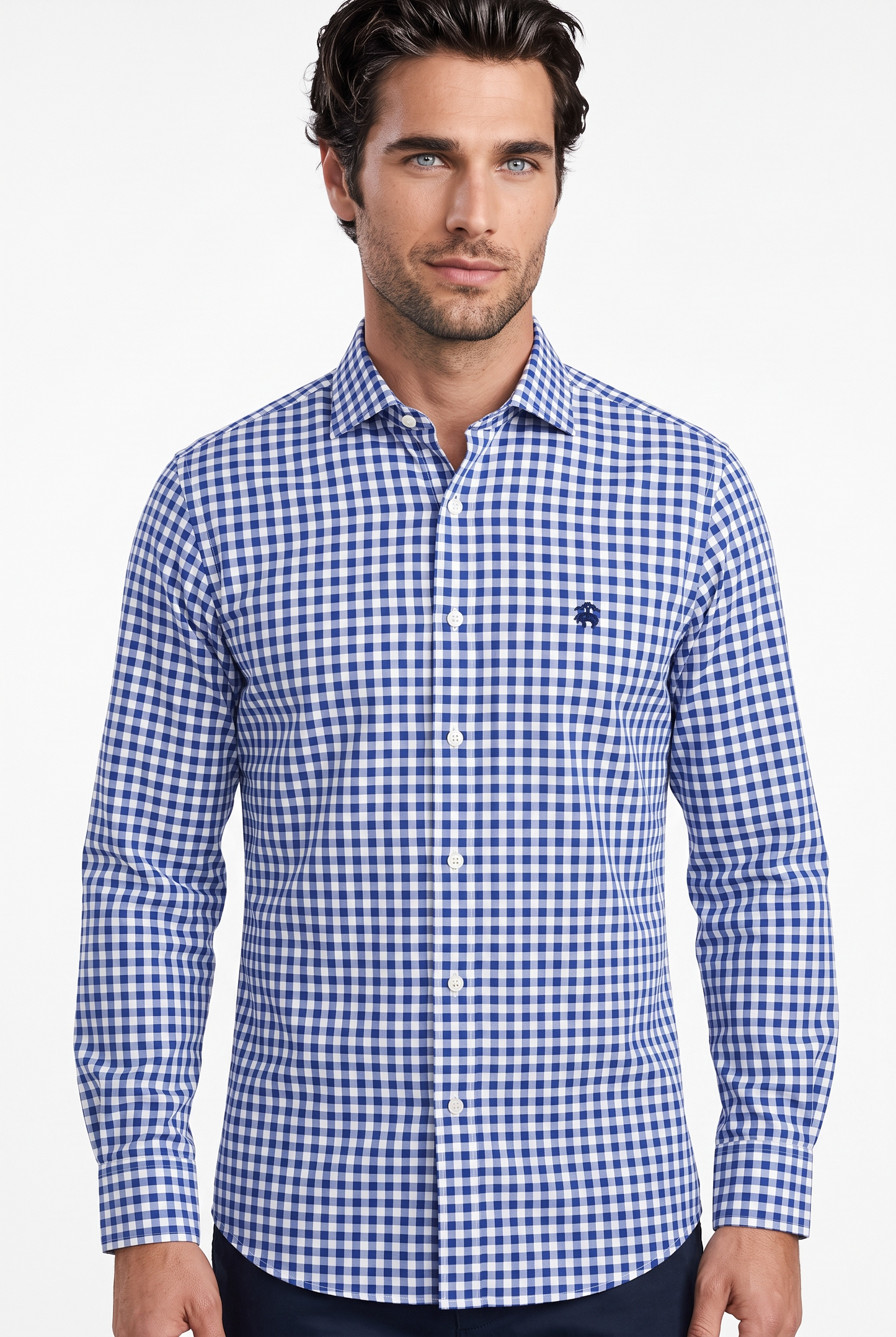 CAMISA BROOKS BROTHERS TALLA “M” MILANO SLIM 15-1/2-34