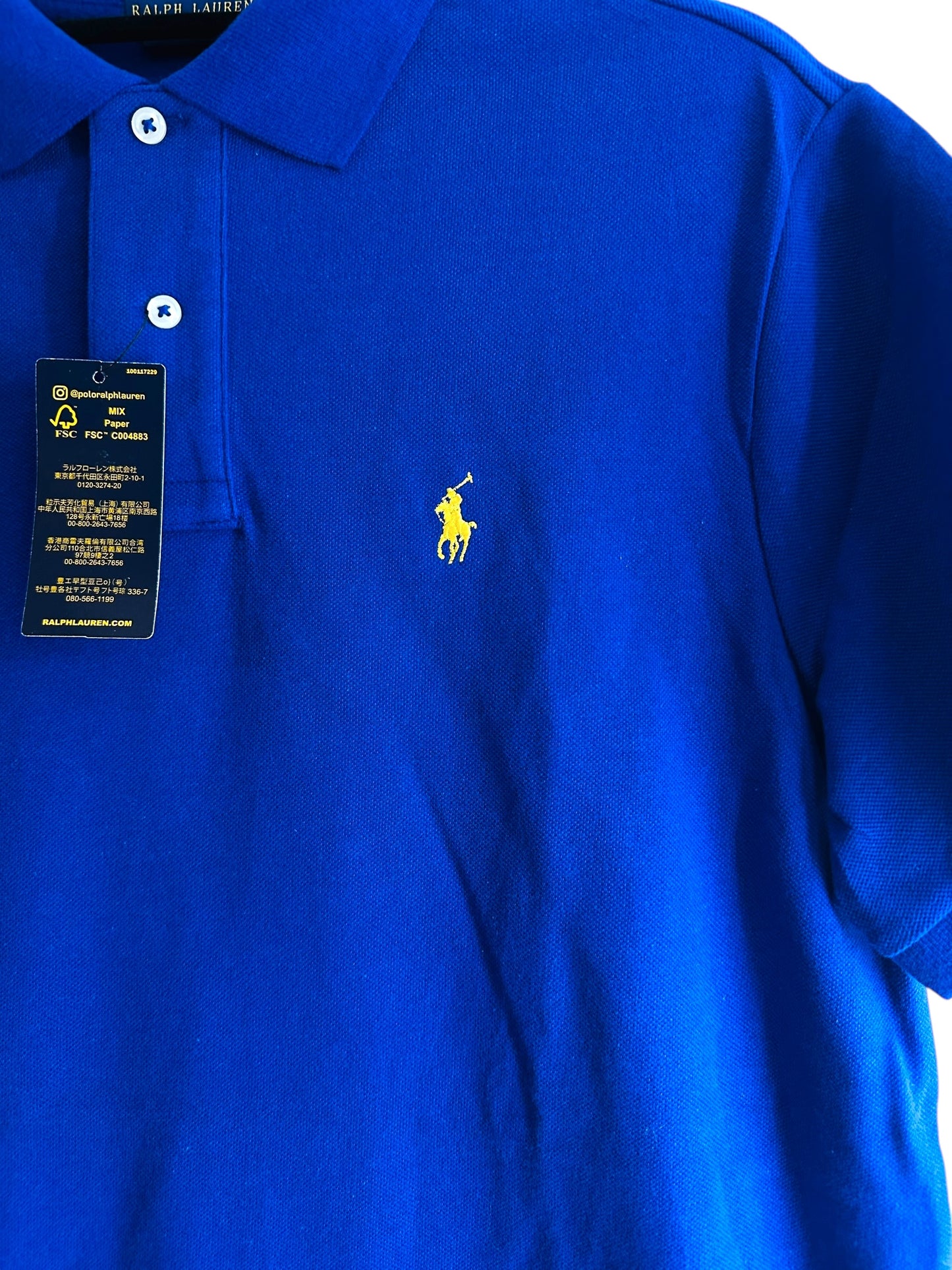 PLAYERA TIPO POLO RALPH LAUREN TALLA “M” CLASSIC FIT