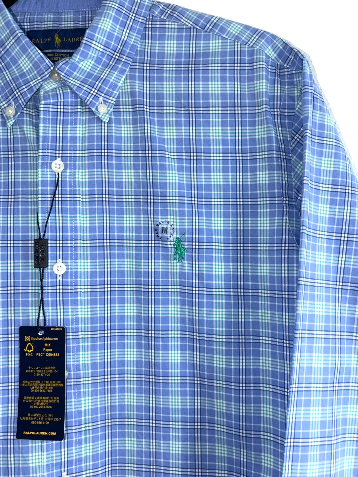 CAMISA POLO RALPH LAUREN TALLA “M” CLASSIC FIT