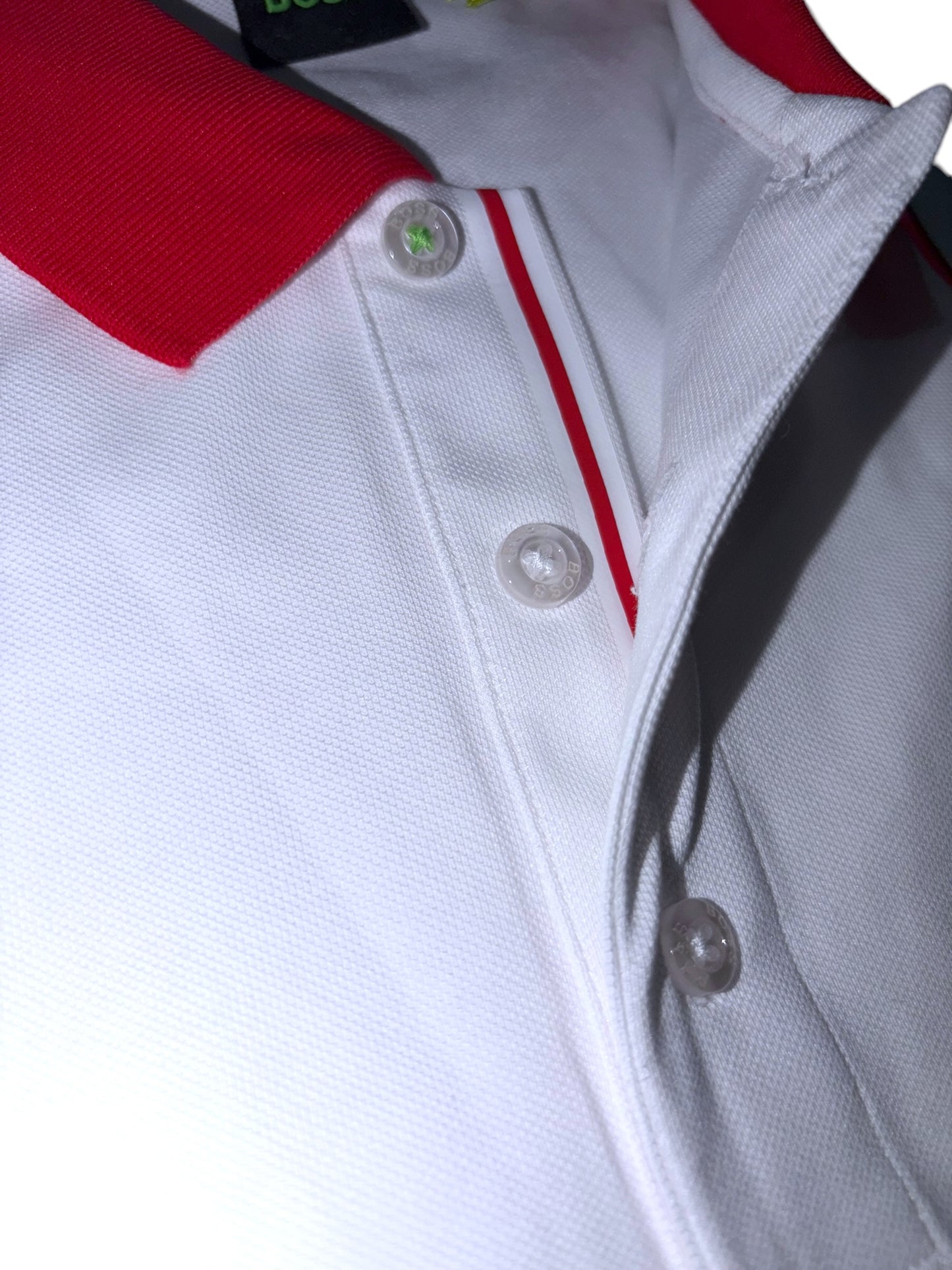 PLAYERA BOSS INGLATERRA TIPO POLO REGULAR FIT TALLA “L” REDUCIDA A “M”