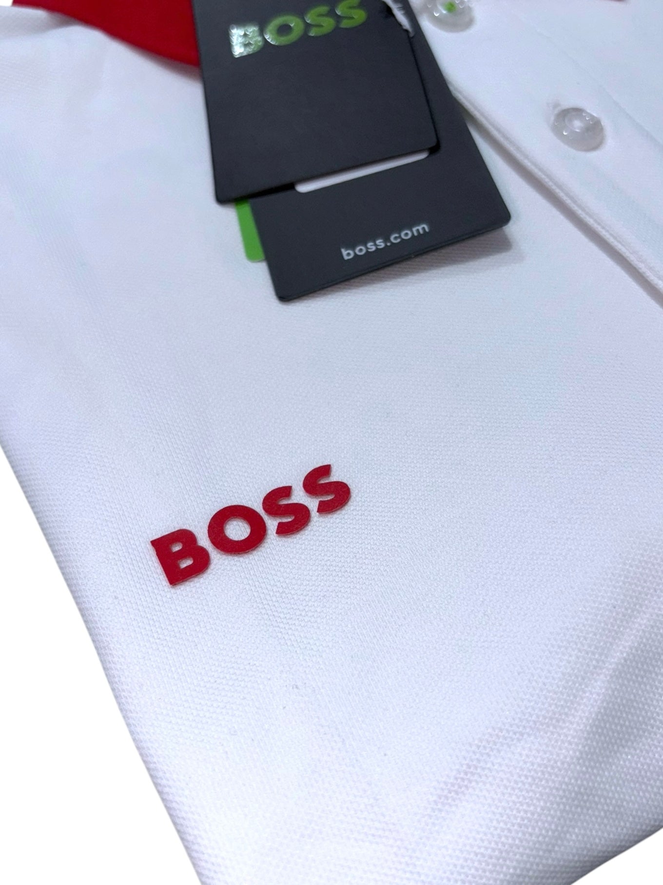 PLAYERA BOSS INGLATERRA TIPO POLO REGULAR FIT TALLA “L” REDUCIDA A “M”