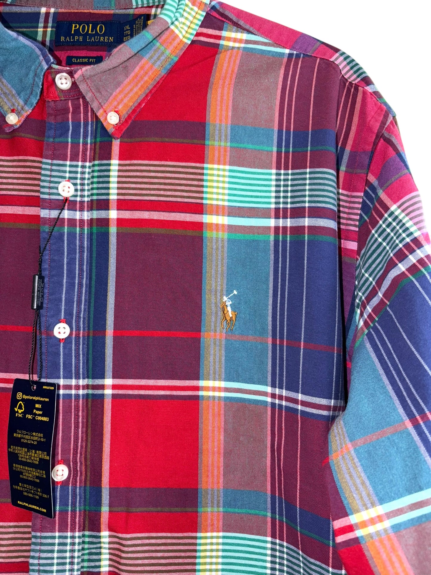 CAMISA POLO RALPH LAUREN TALLA “XXL” CLASSIC FIT