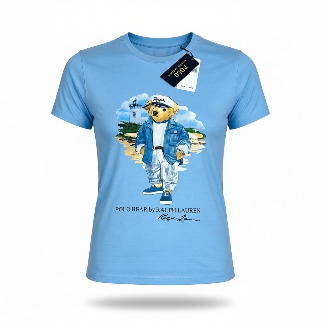 PLAYERA POLO BEAR TALLA “M” CUSTOM SLIM FIT
