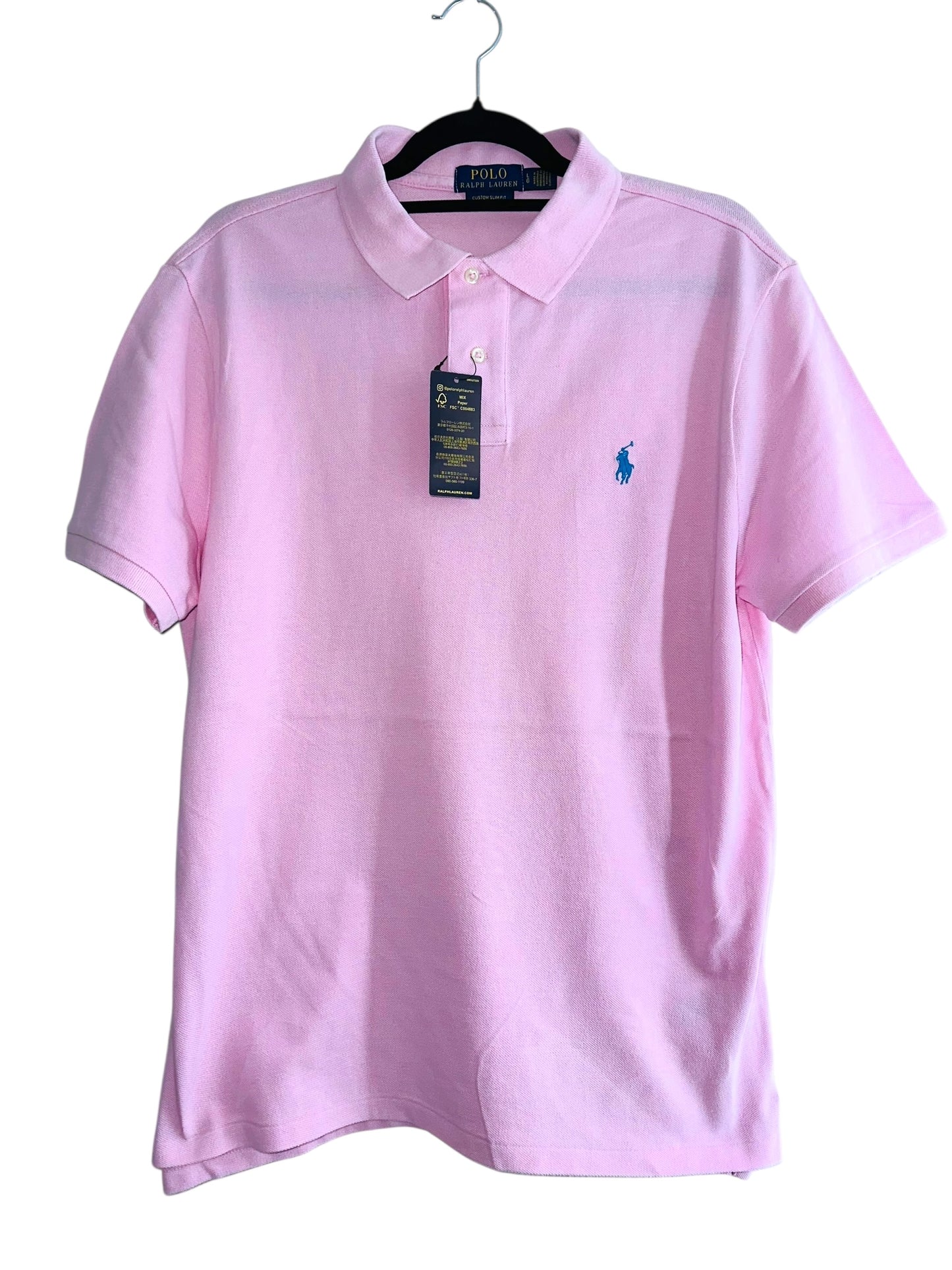 PLAYERA TIPO POLO RALPH LAUREN TALLA “L” CUSTOM SLIM FIT
