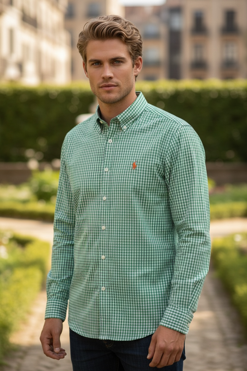 CAMISA POLO RALPH LAUREN TALLA “L” CUSTOM FIT