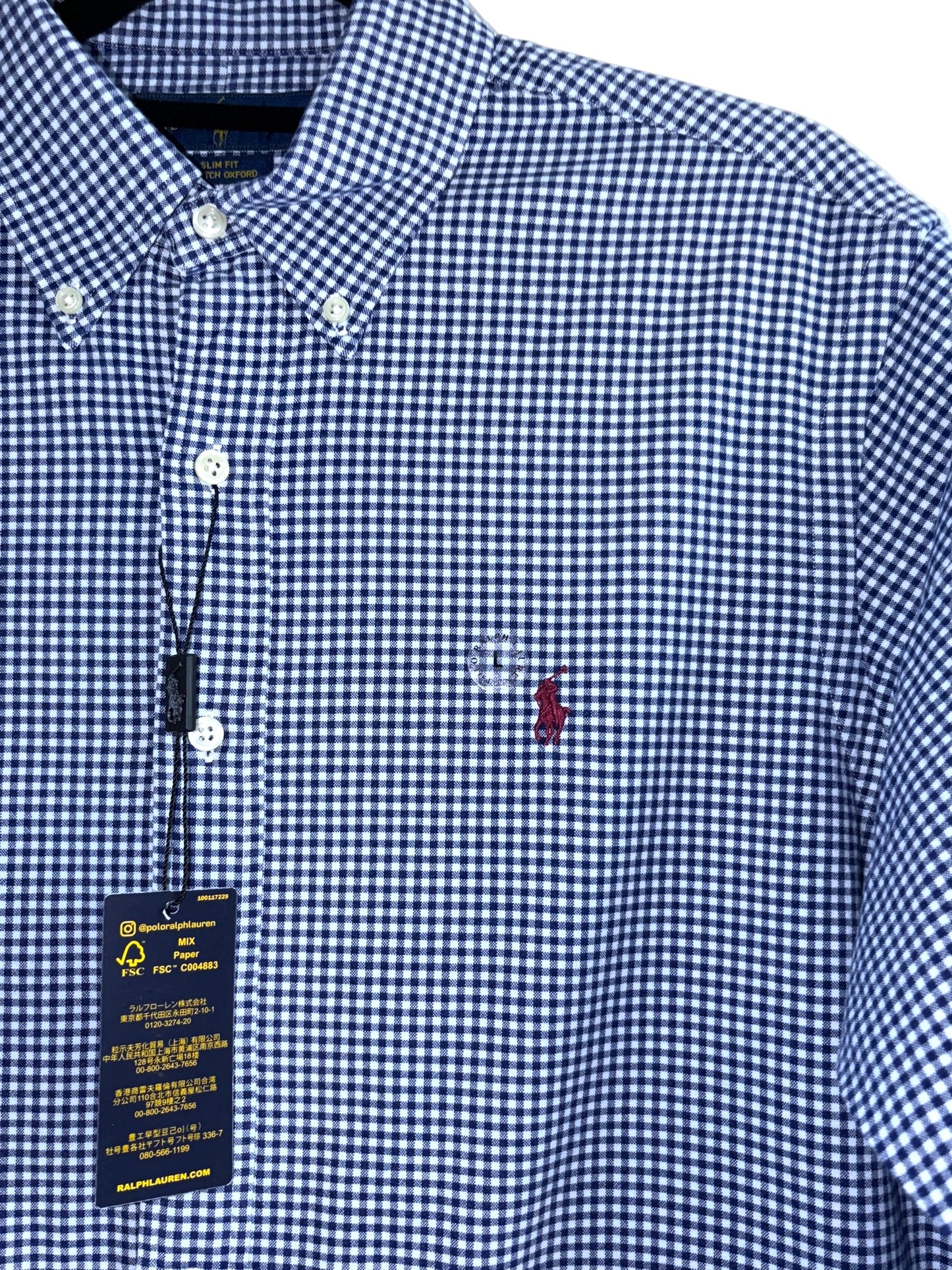 CAMISA POLO RALPH LAUREN TALLA “L” SLIM FIT