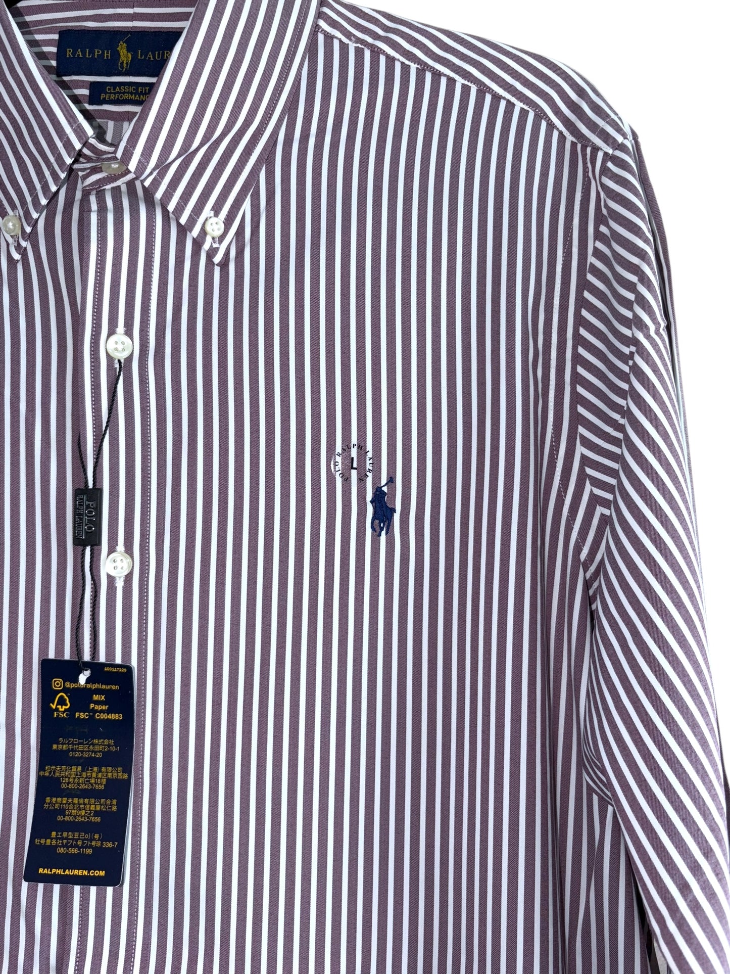 CAMISA POLO RALPH LAUREN TALLA “L” CLASSIC FIT PERFORMANCE