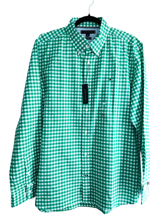CAMISA TOMMY HILFIGER TALLA “L” REGULAR FIT STRETCH
