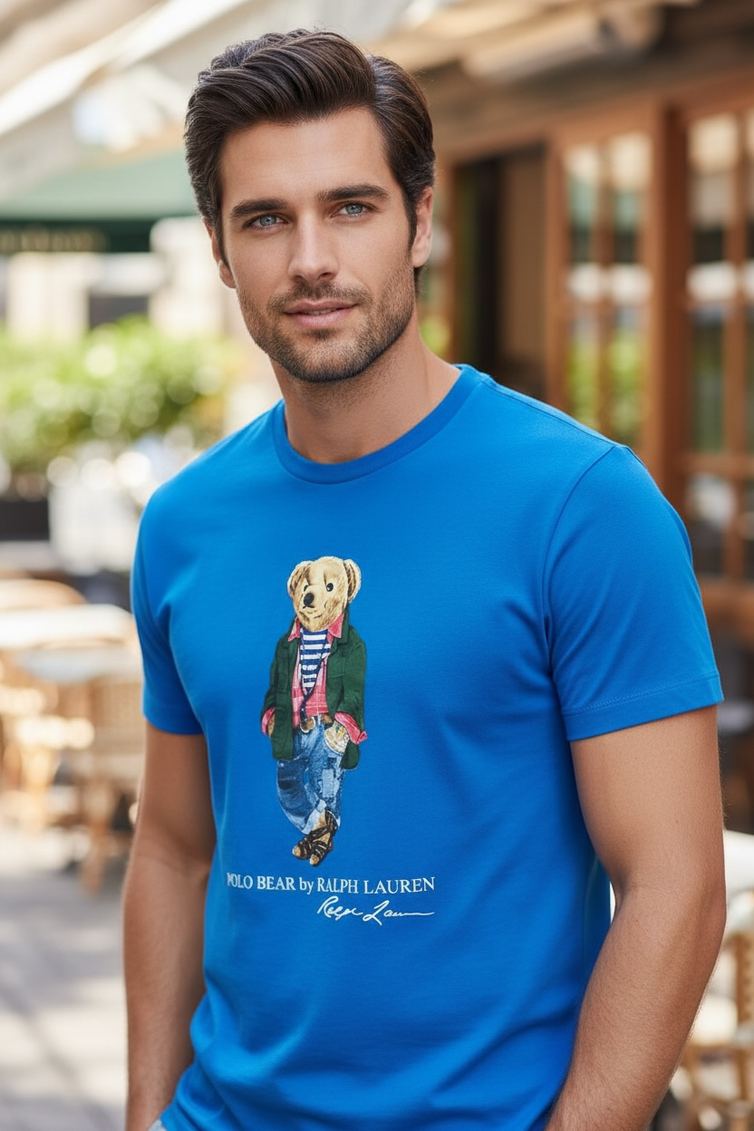 PLAYERA POLO BEAR TALLA “L” CLASSIC FIT