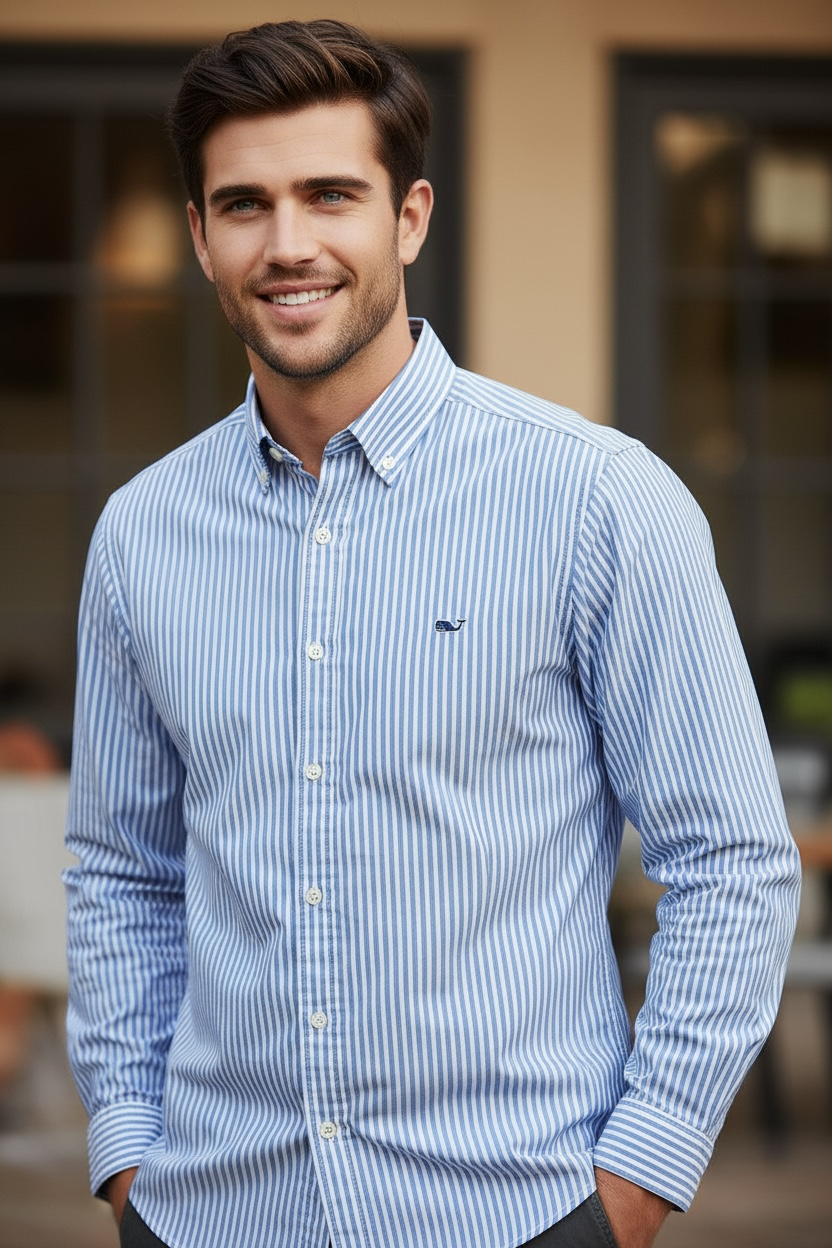 CAMISA VINEYARD VINES TALLA “XS” CLASSIC FIT WHALE SHIRT