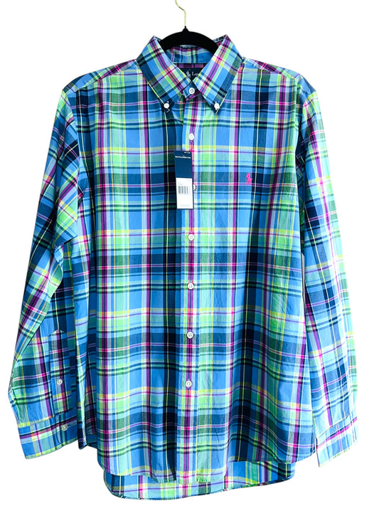 CAMISA POLO RALPH LAUREN TALLA “M “ CUSTOM FIT