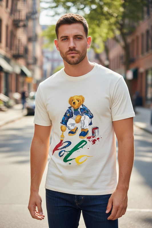 PLAYERA POLO BEAR TALLA “L” CLASSIC FIT
