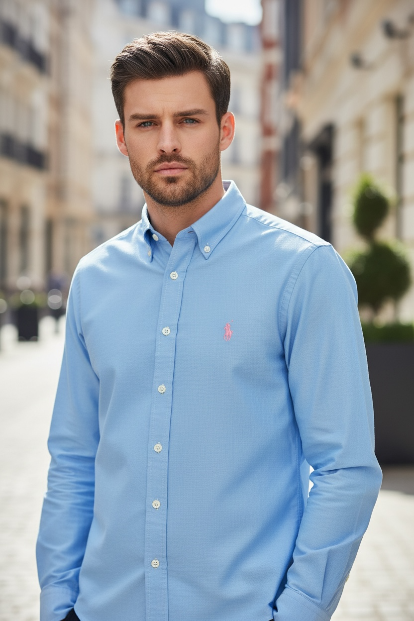 CAMISA POLO RALPH LAUREN TALLA “M” (AMPLIA PARA TALLA L)