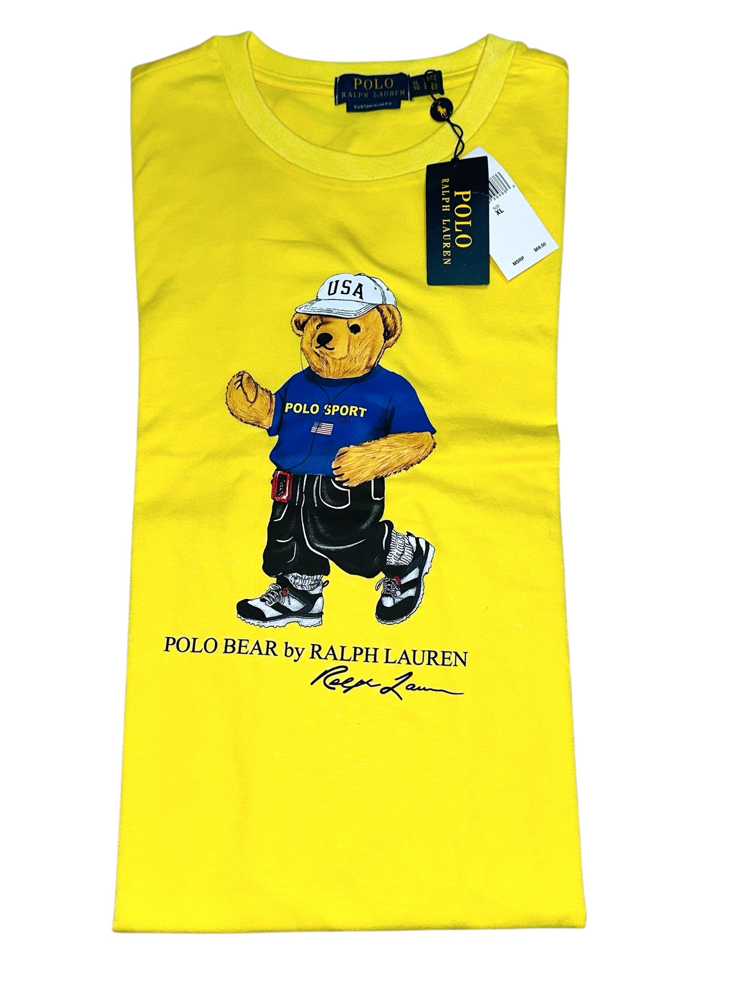 PLAYERA POLO BEAR TALLA “XL” CUSTOM SLIM FIT