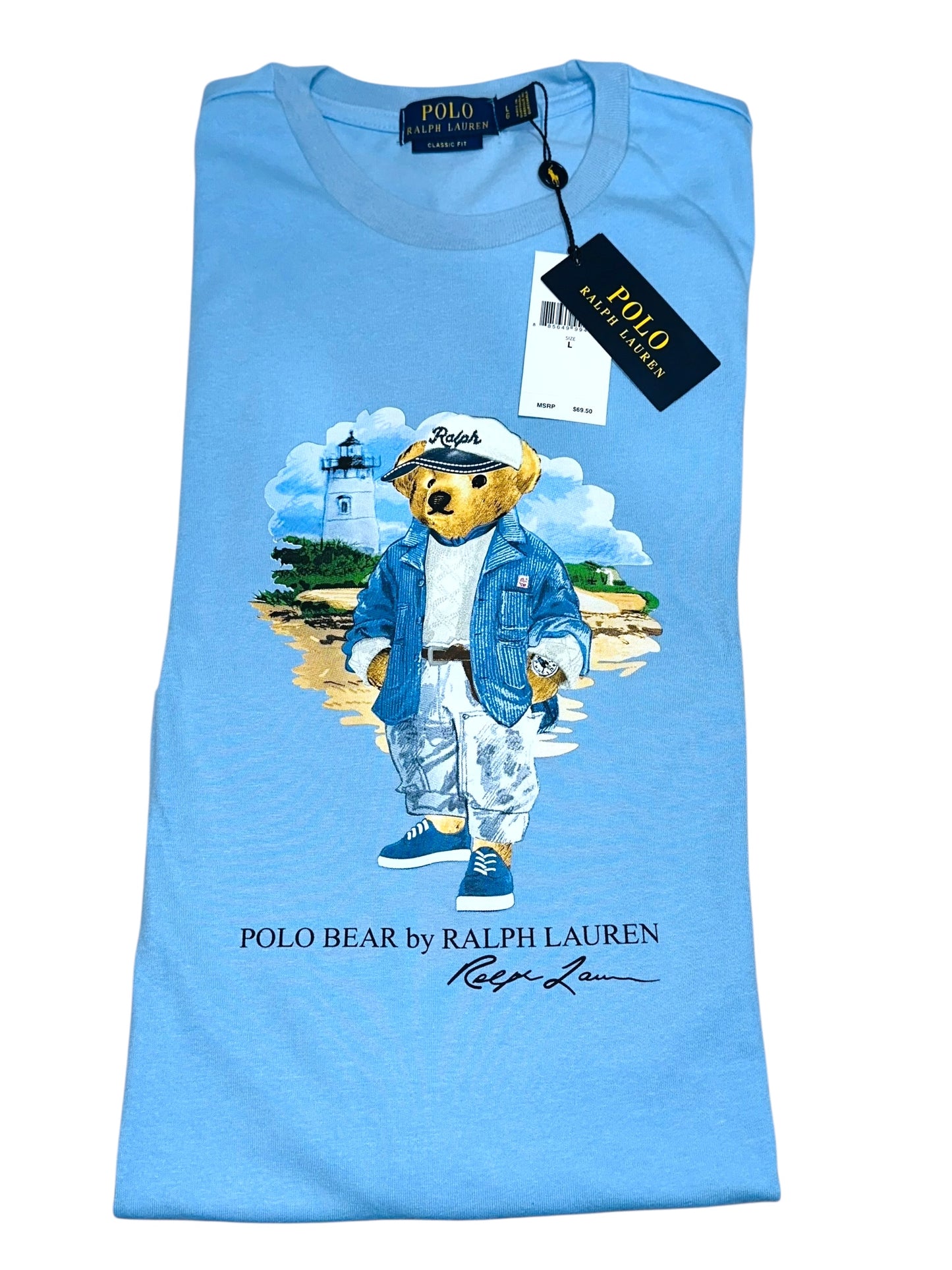 PLAYERA POLO BEAR TALLA “L” CLASSIC FIT