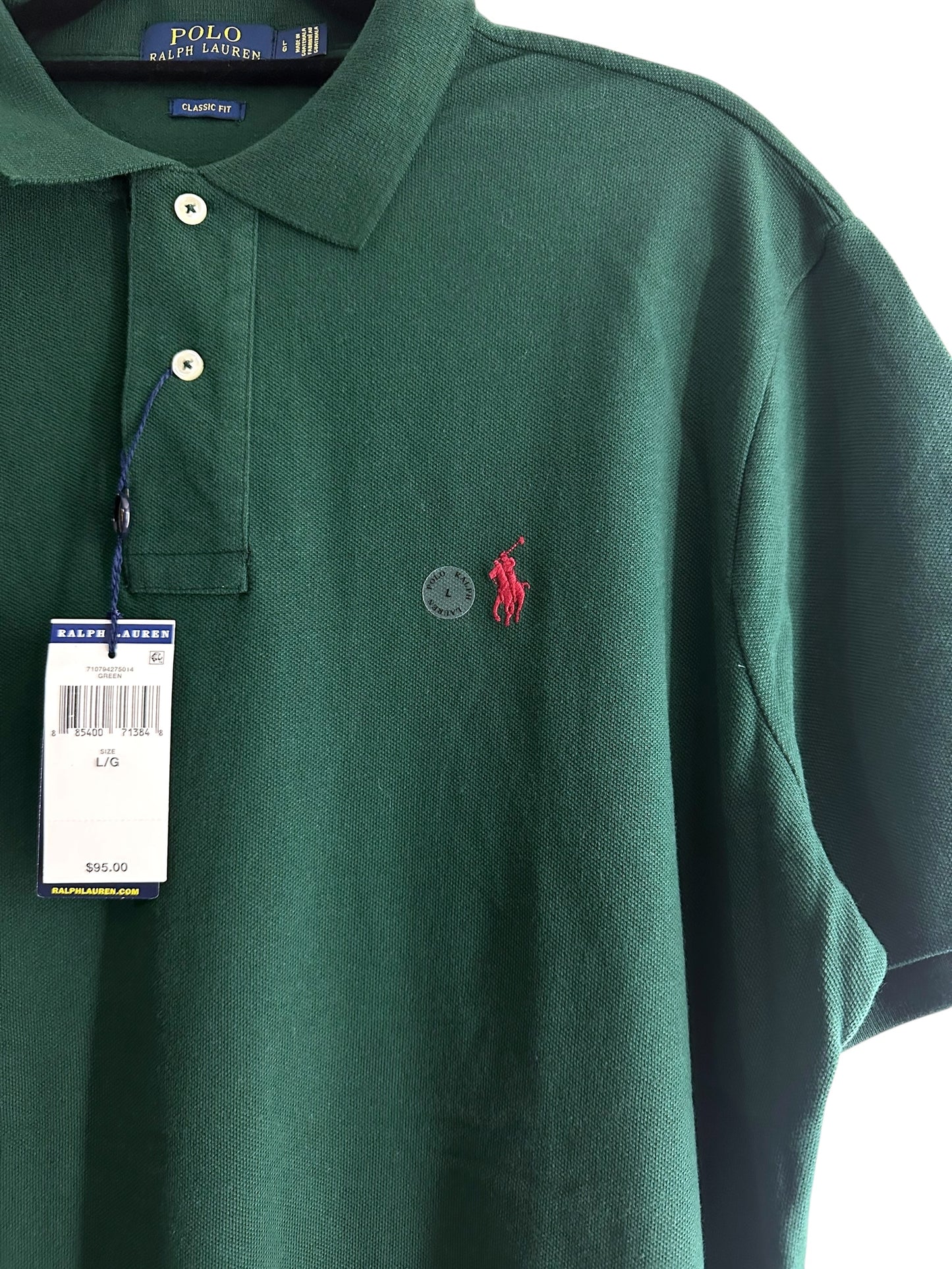 PLAYERA POLO RALPH LAUREN TALLA “L” CLASSIC FIT