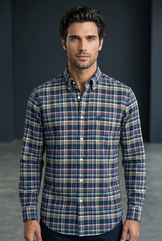 CAMISA BROOKS BROTHERS TALLA “M” MILANO ( slim fit )