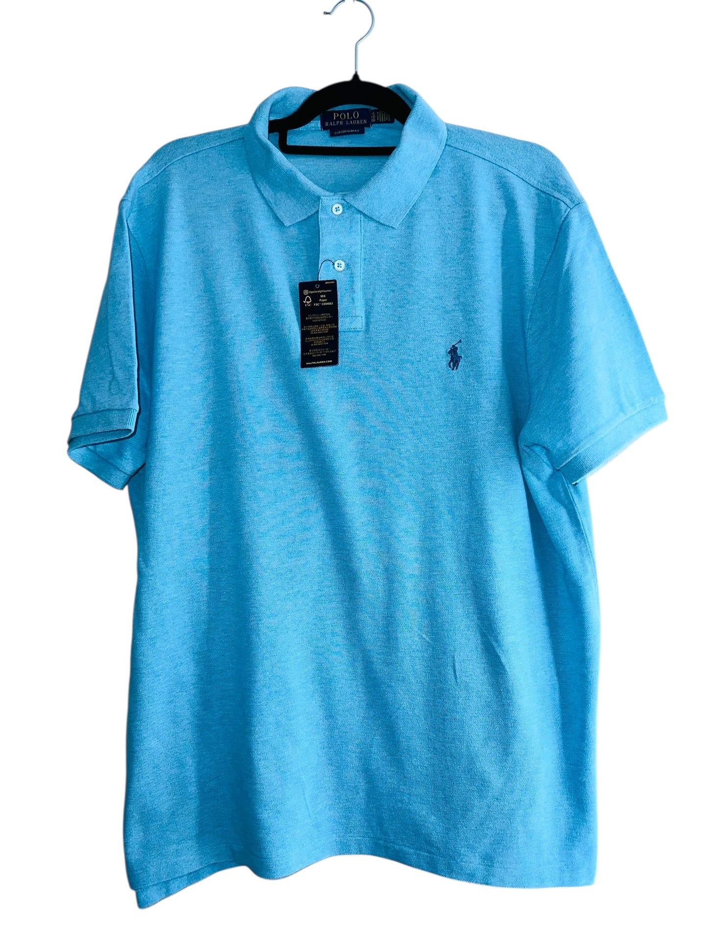 PLAYERA TIPO POLO RALPH LAUREN TALLA “XL” CUSTOM SLIM FIT